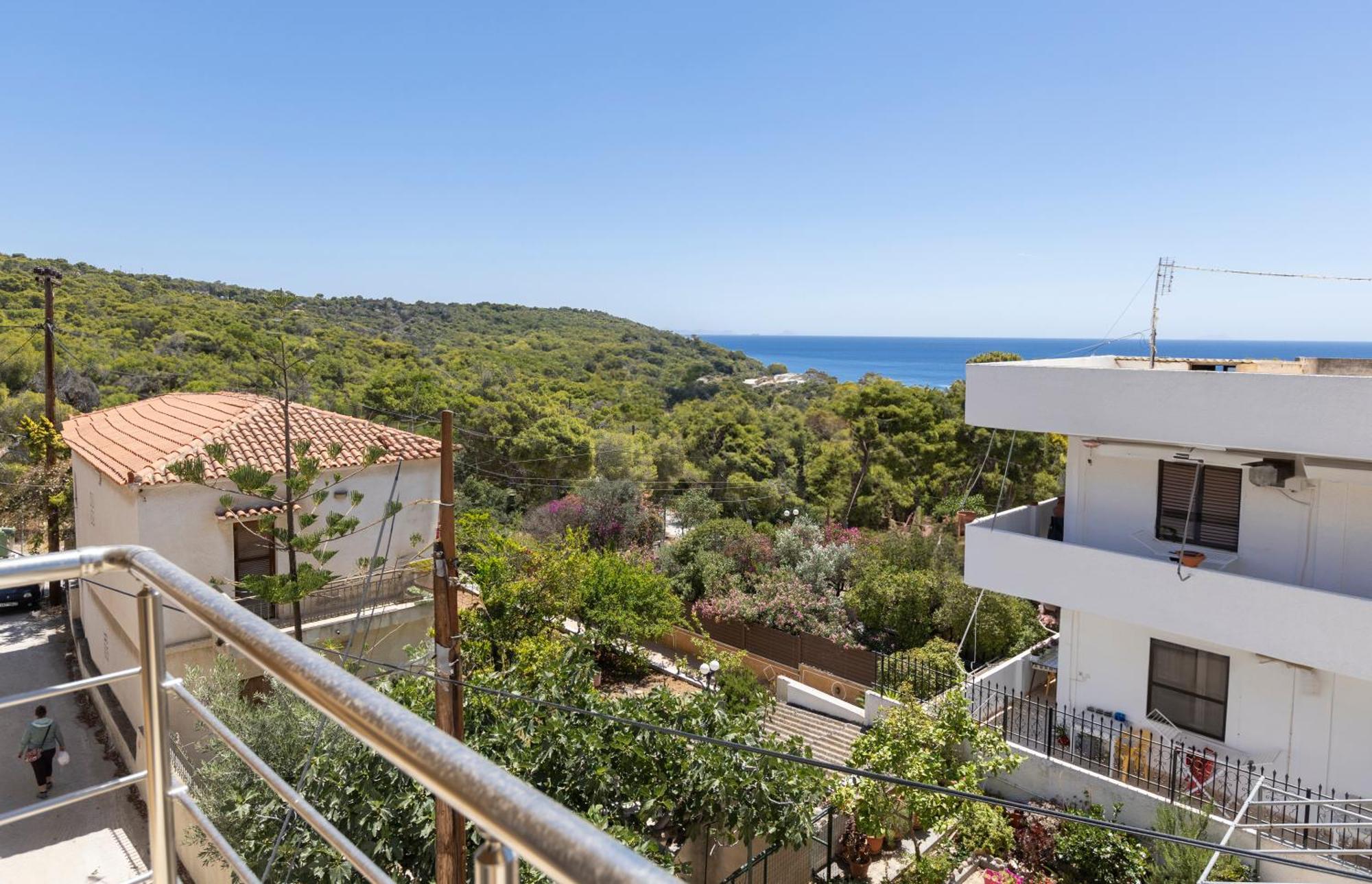 Oelia Rooms & Apartments Agia Marina  Exteriör bild
